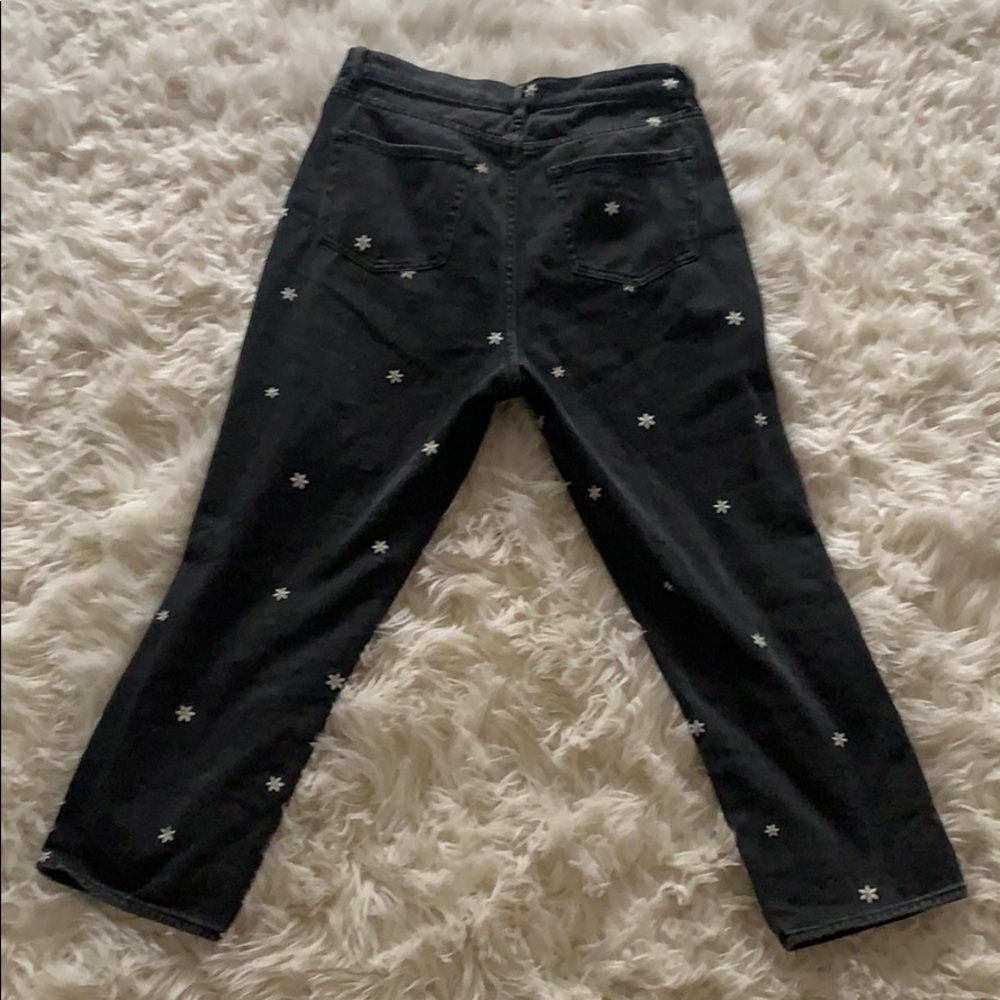 Pacsun Mom Flower Jeans